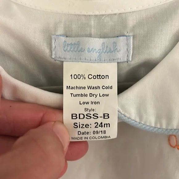 Little English & the Proper Peony - boys 18 months Easter clothes